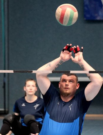 Sitzball-Team des SV Turbine Neubrandenburg